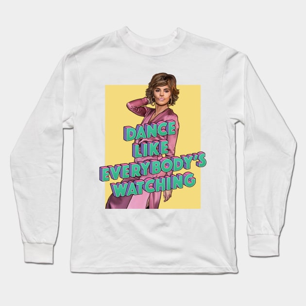 Lisa Rinna Dancing on the Tables Long Sleeve T-Shirt by HelloHarlot